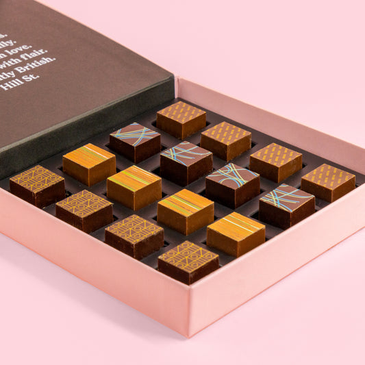 Hill St. Cube Variety Selection Box - 16 pieces