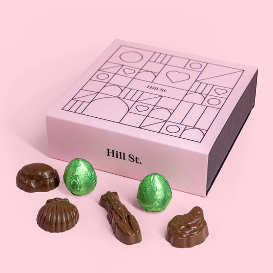 Easter Milk Chocolate Ganache Shapes