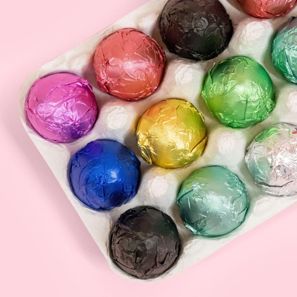 Mini Egg Box - Filled Chocolates: 18