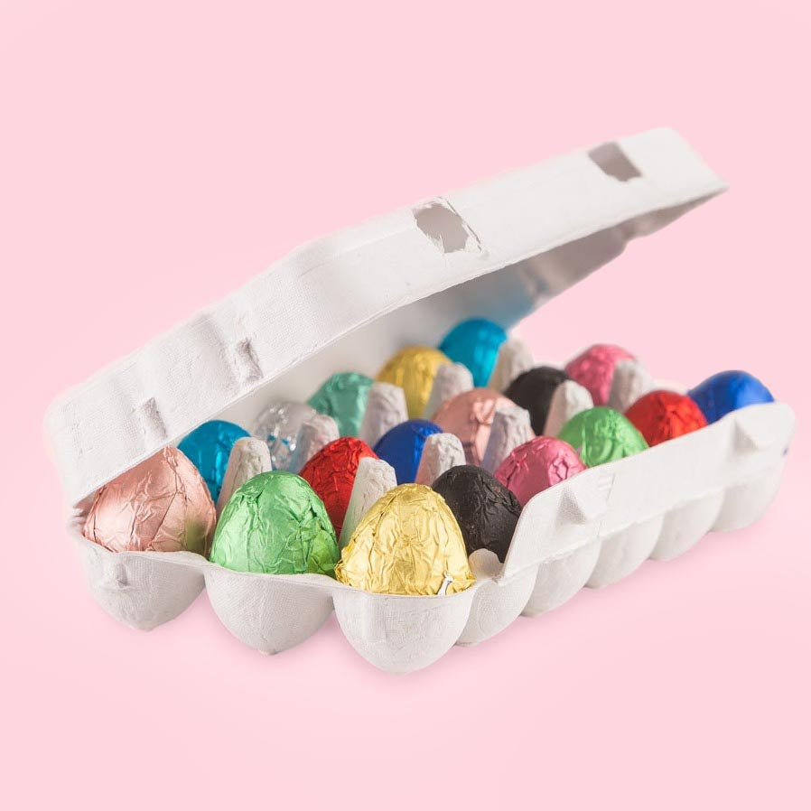 Mini Egg Box - Filled Chocolates: 18