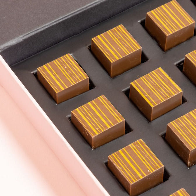 Hill St. Passion Fruit ganache cubes - 16 pieces